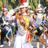 Kirab Drumband Latsitardanus XLV Sapa Warga Kota Cilegon