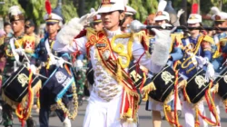 Kirab Drumband Latsitardanus XLV Sapa Warga Kota Cilegon
